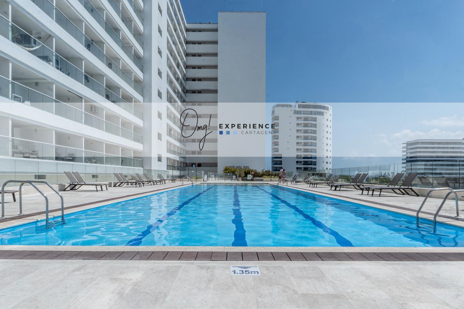 Apartment Cb726 Hermosa 2min Aeropuerto-vista Al Mar Cartagena